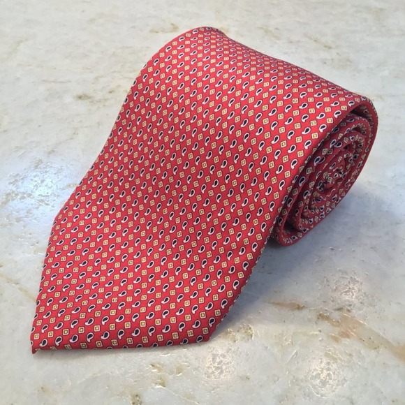 100% PURA SETA SILK TIE - Picture 6 of 8